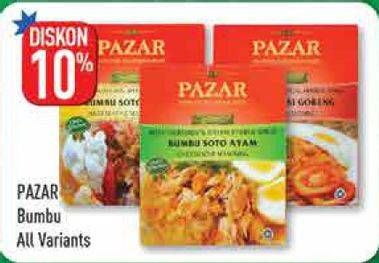 Promo Harga PAZAR Bumbu Masak All Variants  - Hypermart