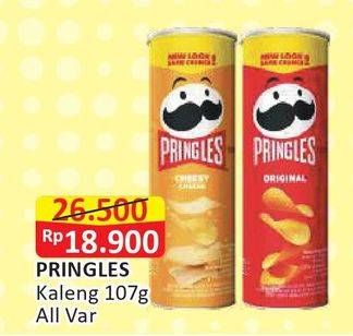 Promo Harga PRINGLES Potato Crisps All Variants 107 gr - Alfamart