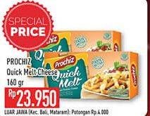 Promo Harga PROCHIZ Quick Melt 170 gr - Hypermart