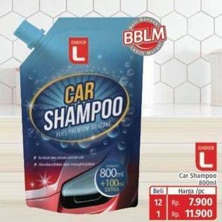 Promo Harga CHOICE L Car Shampoo 800 ml - Lotte Grosir