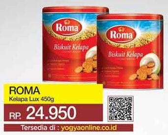 Promo Harga ROMA Biskuit Kelapa 450 gr - Yogya