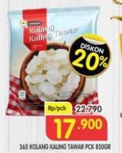 Promo Harga 365 Kolang Kaling Tawar 850 gr - Superindo