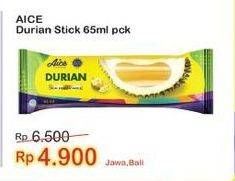 Promo Harga AICE Ice Cream Durian 65 gr - Indomaret