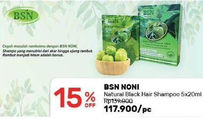 Promo Harga BSN Noni Natural Black per 5 sachet 20 ml - Guardian