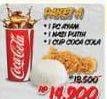 Promo Harga Paket Ayam + Soft Drink  - Giant