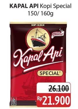 Promo Harga Kapal Api Kopi Bubuk Special 165 gr - Alfamidi