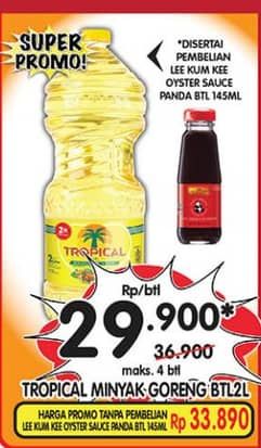 Promo Harga Tropical Minyak Goreng 2000 ml - Superindo