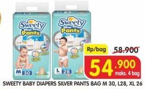 Promo Harga Sweety Silver Pants M30, L28, XL26  - Superindo