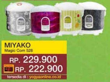 Promo Harga Miyako Magic Com 528  - Yogya