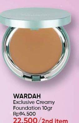 Promo Harga WARDAH Exclusive Creamy Foundation  - Guardian