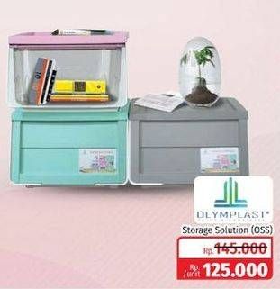 Promo Harga OLYMPLAST Storage Solution Kotak Serbaguna OSS  - Lotte Grosir