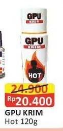 Promo Harga CAP LANG GPU Krim Hot 120 gr - Alfamart
