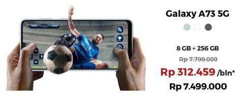 Promo Harga Samsung Galaxy A73 5G 8 GB + 256 GB  - Erafone
