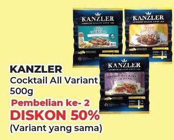 Promo Harga Kanzler Cocktail All Variants 500 gr - Yogya