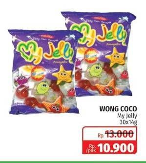 Promo Harga WONG COCO My Jelly per 30 pcs 14 gr - Lotte Grosir