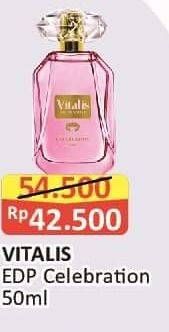 Promo Harga Vitalis Eau De Toilette Royale Celebration 50 ml - Alfamart