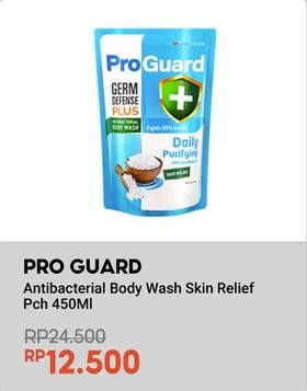 Promo Harga Proguard Body Wash Daily Purifying 450 ml - Indomaret