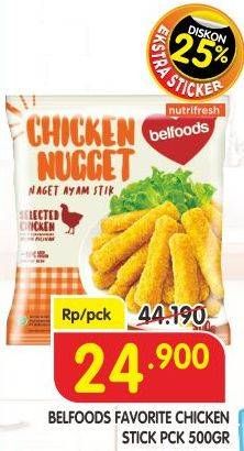 Promo Harga BELFOODS Nugget 500 gr - Superindo