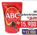 Promo Harga ABC Kecap Manis 520 ml - Hypermart