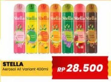 Promo Harga Stella Aerosol All Variants 400 ml - Yogya