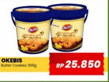 Promo Harga Okebis Butter Cookies 300 gr - Yogya