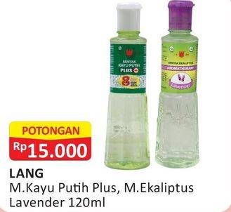 Promo Harga Cap Lang Minyak Kayu Putih Plus, Ekaliptus Aromatherapy  - Alfamart