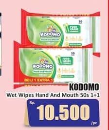 Promo Harga Kodomo Baby Wipes 50 pcs - Hari Hari