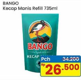 Promo Harga Bango Kecap Manis 735 ml - Indomaret