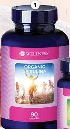 Promo Harga WELLNESS Organic Spirulina 90 pcs - Guardian