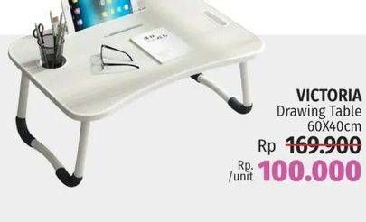 Promo Harga Victoria Drawing Table 60 X 40 Cm  - LotteMart