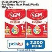 Promo Harga SGM Eksplor 1+ Susu Pertumbuhan Madu, Vanila 900 gr - Indomaret