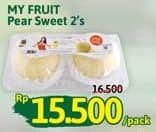 Promo Harga My Fruit Pear Sweet 2 pcs - Alfamidi