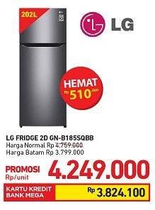 Promo Harga LG GN-B185SQBB  - Carrefour