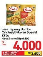 Promo Harga Sasa Tepung Bumbu Original, Bakwan Special 225 gr - Carrefour