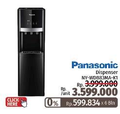 Promo Harga Panasonic NY-WDB83MA | Standing Dispenser  - LotteMart
