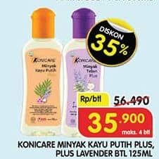 Promo Harga Konicare Minyak Kayu Putih Plus 125 ml - Superindo