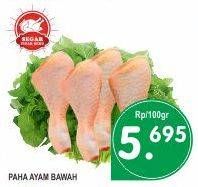 Promo Harga Ayam Paha Utuh per 100 gr - Superindo