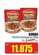 Promo Harga KIMBO Kitchen Siap Santap 200 gr - Hari Hari