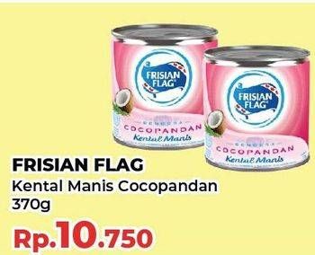 Promo Harga FRISIAN FLAG Susu Kental Manis Cocopandan 370 gr - Yogya