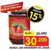 Promo Harga MARIZA Jam Strawberry 350 gr - Superindo