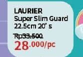 Promo Harga Laurier Super Slimguard Day 22.5 Cm 20 pcs - Guardian