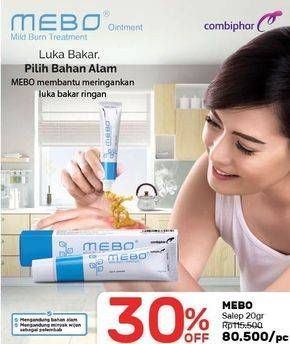 Promo Harga MEBO Ointment 20 gr - Guardian