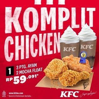 Promo Harga KFC Paket Ayam  - KFC