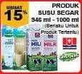 Promo Harga Produk susu segar (berlaku untuk produk tertentu)  - Giant