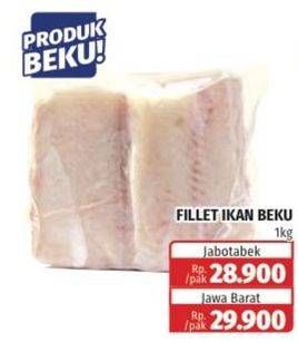 Promo Harga Fillet Ikan Beku 1 kg - Lotte Grosir