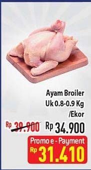 Promo Harga Ayam Broiler 800 gr - Hypermart