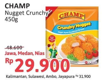 Promo Harga Champ Nugget Crunchy Nugget 450 gr - Alfamidi