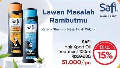 Promo Harga Safi Hair Xpert Treatment Oil 100 ml - Guardian