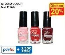 Promo Harga Studio Color Nail Polish 6 ml - Indomaret