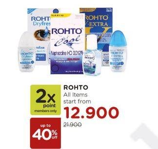 Promo Harga ROHTO Product All Variants  - Watsons